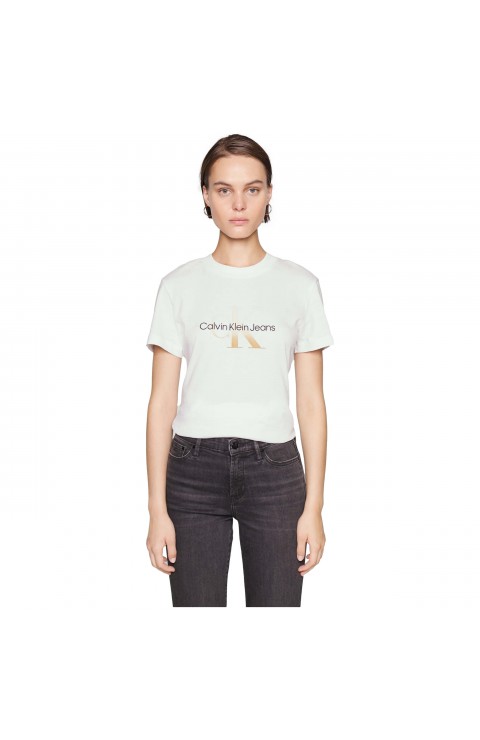 Camiseta Calvin Klein Jeans Gradient Monologo Tee