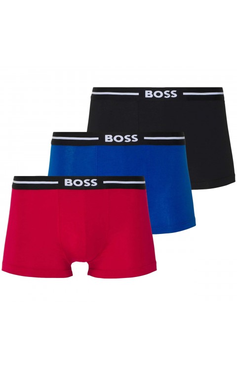 Pack de Boxers Hugo Boss Trunk 3P Bold