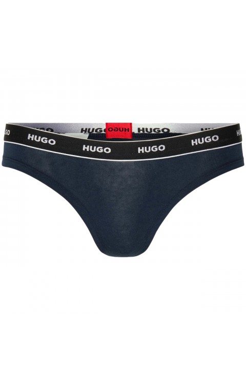 Pack de tangas Hugo Boss Triplet Thong Stripe