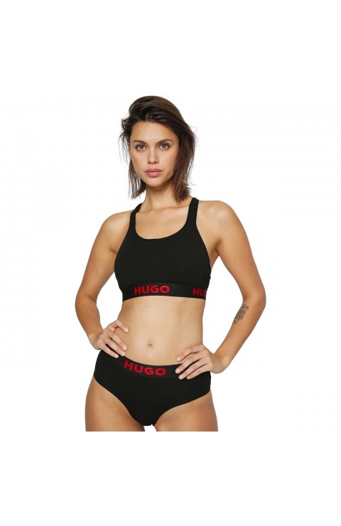 Sujetador Hugo Boss Bralette Padded Sporty Logo