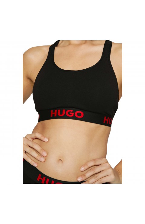 Sujetador Hugo Boss Bralette Padded Sporty Logo