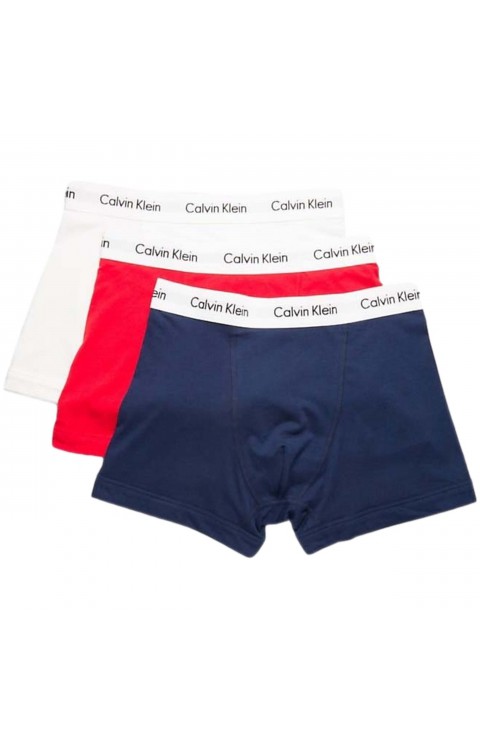 Pack de Boxers Calvin Klein 3P Low Rise Trunk