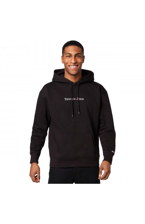 Sudadera Tommy Jeans Tjm Reg Linear Hoodie