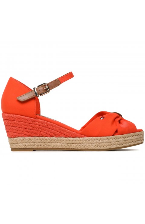 Zapatos Tommy Jeans Basic Open Toe Mid Wedge