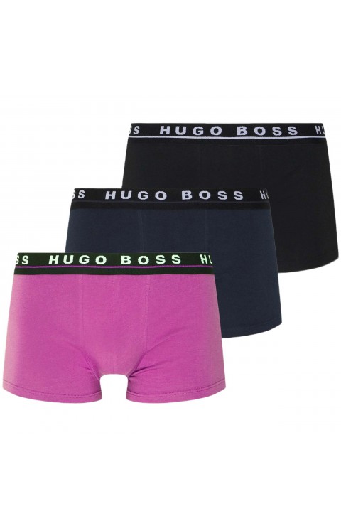 Pack de Boxers Hugo Boss Trunk 3P