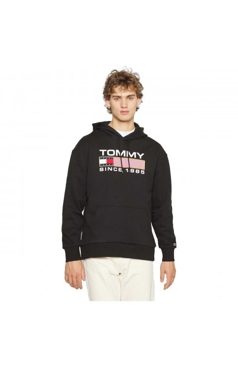 Sudadera Tommy Jeans Tjm Rega Athletic Logo Hoodie