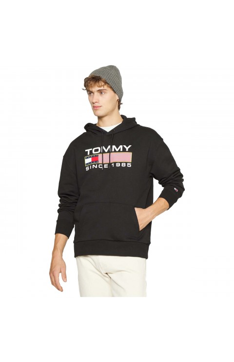 Sudadera Tommy Jeans Tjm Rega Athletic Logo Hoodie