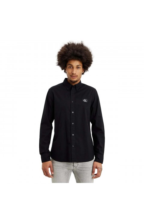 Camisa Calvin Klein Shrunken Bagde Shirt