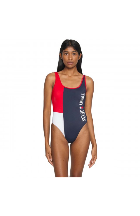 Bañador Tommy Jeans One Piece Runway (Ext Sizes)