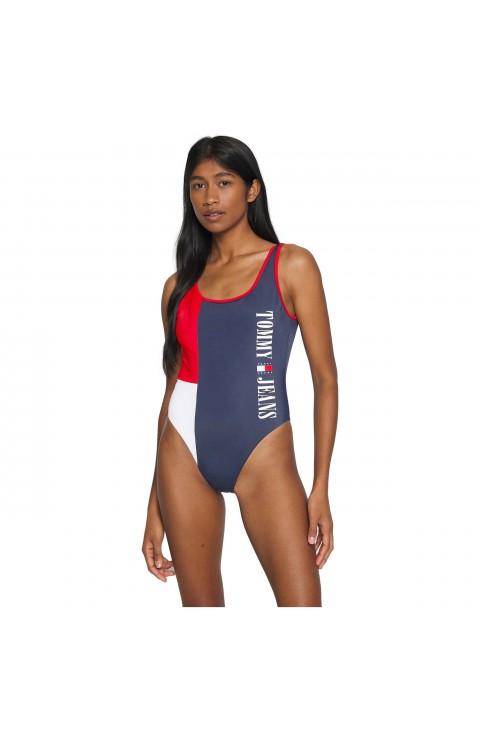 Bañador Tommy Jeans One Piece Runway (Ext Sizes)