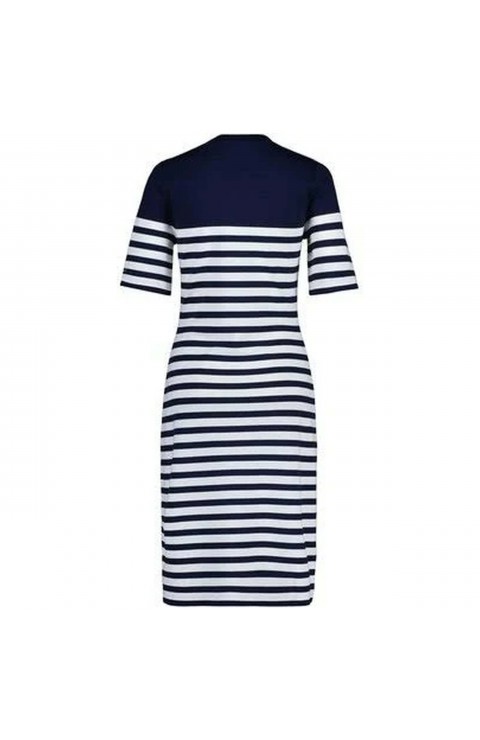 Vestido Gant Striped Ss T-Shirt Dress