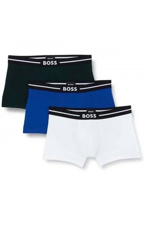 Pack de Boxers Boss Trunk 3P Bold