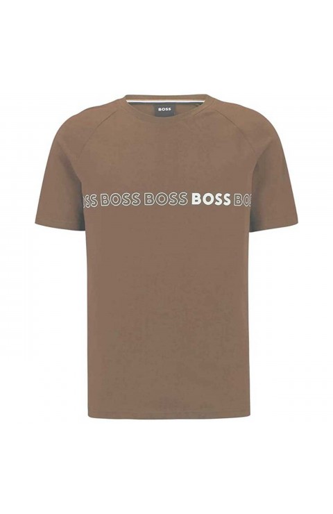 Camiseta Boss T-Shirt Rn Slim Fit