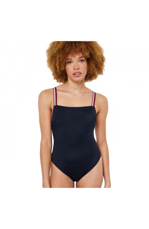 Bañador Tommy Hilfiger Straight Neck One Piece