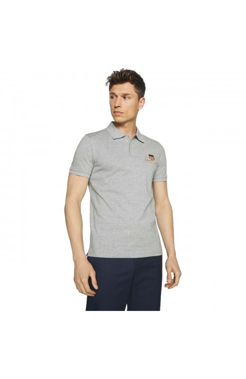 Polo Gant Archive Shield Ss Pique