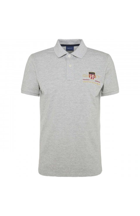 Polo Gant Archive Shield Ss Pique