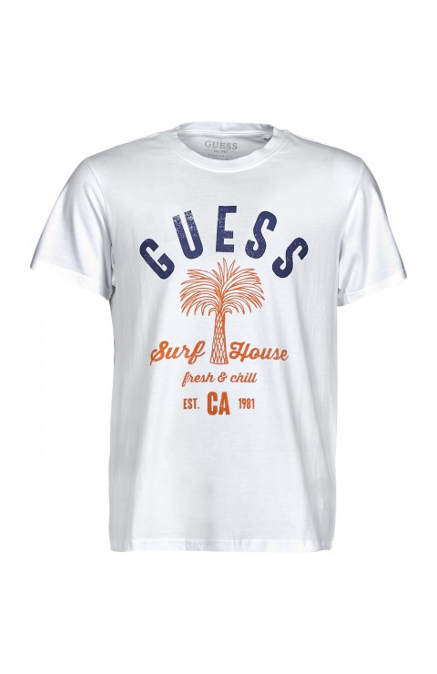 Camiseta Guess Ss Cn Vintage Surf T