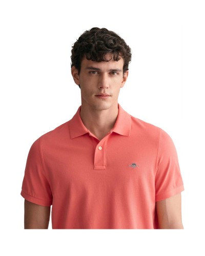 Polo Gant Reg Shield Ss Pique Polo