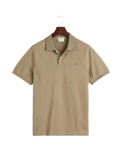 Polo Gant Reg Shield Ss Pique Polo