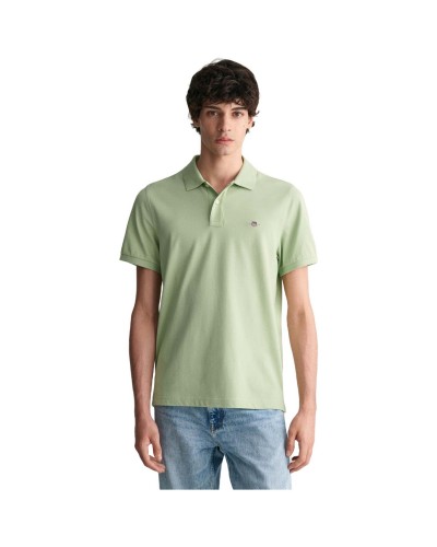 Polo Gant Reg Shield Ss Pique Polo