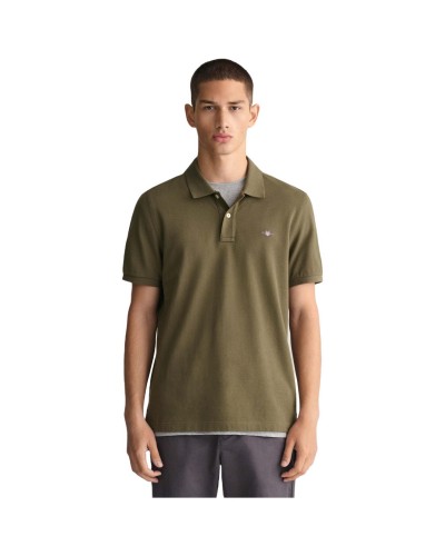 Polo Gant Reg Shield Ss Pique Polo