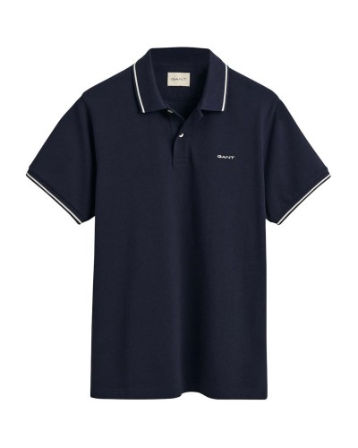 Polo Gant Tipping Ss Pique Polo