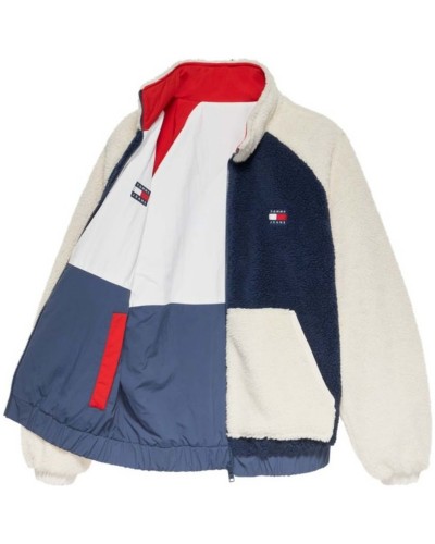 Chaqueta Tommy Jeans Tjm Reversible Sherpa Jacket