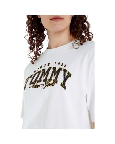 Camiseta Tommy Jeans Tjw Ovr Lux Varsity Ss