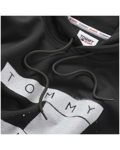 Sudadera Tommy Jeans Tjm Reg Flag Spray Hoodie