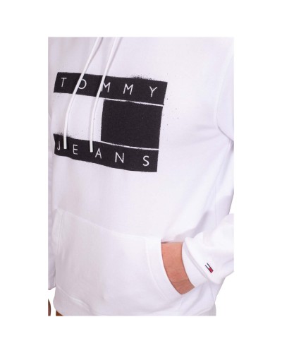 Sudadera Tommy Jeans Tjm Reg Flag Spray Hoodie