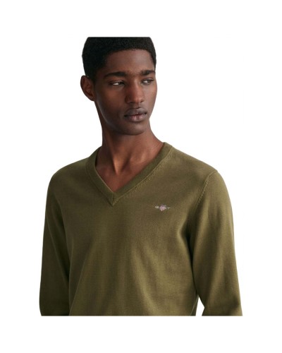 Jersei Gant Classic Cotton V-Neck