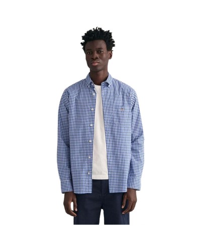 Camisa Gant Reg Poplin Gingham Shirt