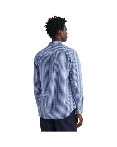 Camisa Gant Reg Poplin Gingham Shirt