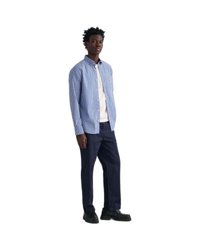 Camisa Gant Reg Poplin Gingham Shirt