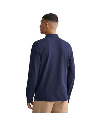 Polo Gant Reg Shield Ls Pique Rugger