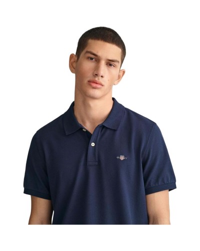 Polo Gant Reg Shield Ss Pique Polo