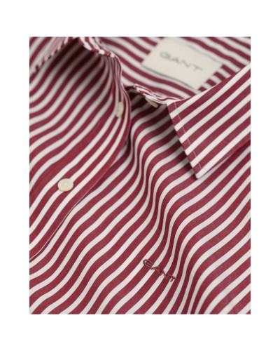 Camisa Gant Reg Poplin Striped Shirt