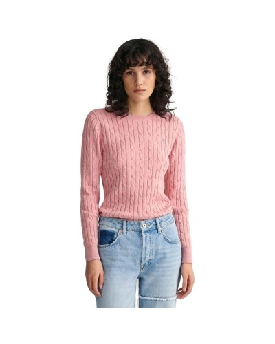 Jersei Gant Strech Cotton Cable C-Neck