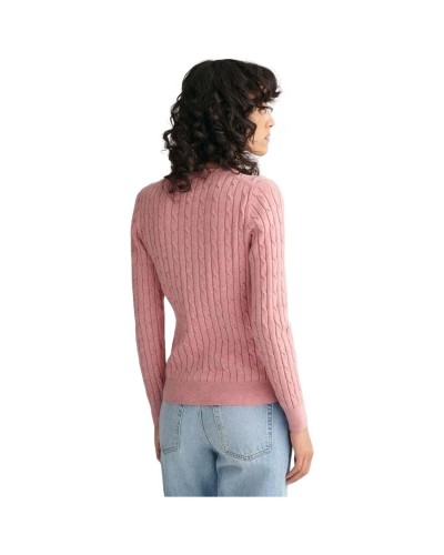 Jersei Gant Strech Cotton Cable C-Neck