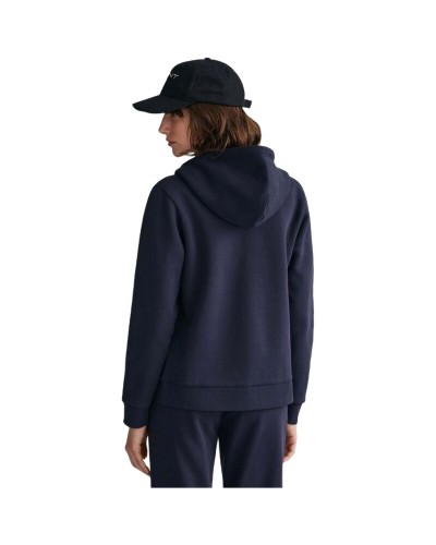 Sudadera Gant Reg Tonal Shield Zip Hoodie