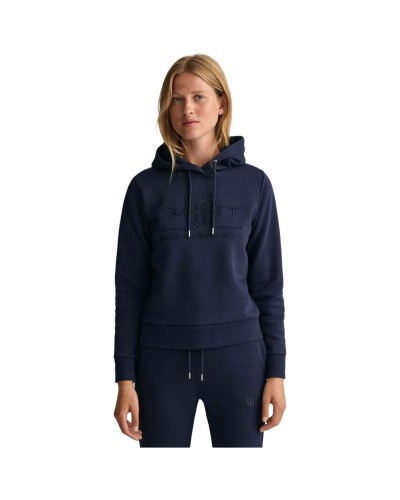 Sudadera Gant Reg Tonal Shield Hoodie