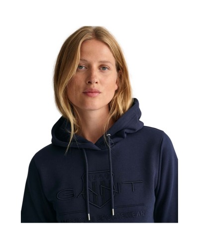 Sudadera Gant Reg Tonal Shield Hoodie