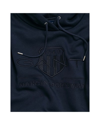 Sudadera Gant Reg Tonal Shield Hoodie