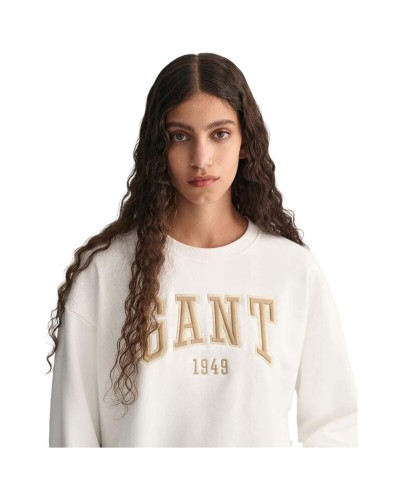 Sudadera Gant Rel Logo C-Neck Sweat