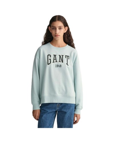 Sudadera Gant Rel Logo C-Neck Sweat