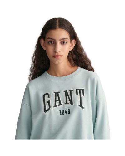 Sudadera Gant Rel Logo C-Neck Sweat