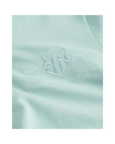 Camiseta Gant Reg Tonal Shield Ss T-Shirt