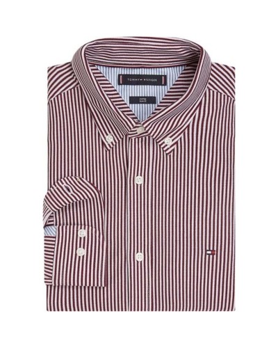 Camisa Tommy Hilfiger 1985 Knit Stripe Sf Shirt