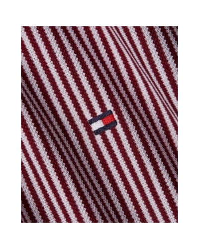 Camisa Tommy Hilfiger 1985 Knit Stripe Sf Shirt