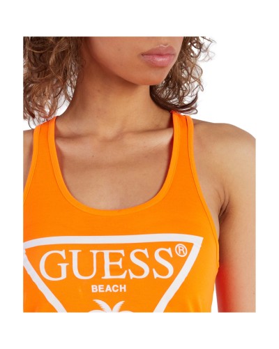 Vestido Guess Logo Tank Top Dress